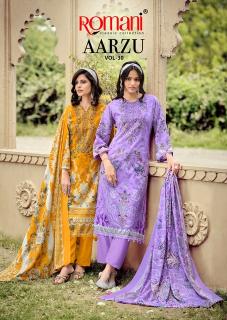 Romani aarzu vol-30 dress material wholesale dealers in bangalore